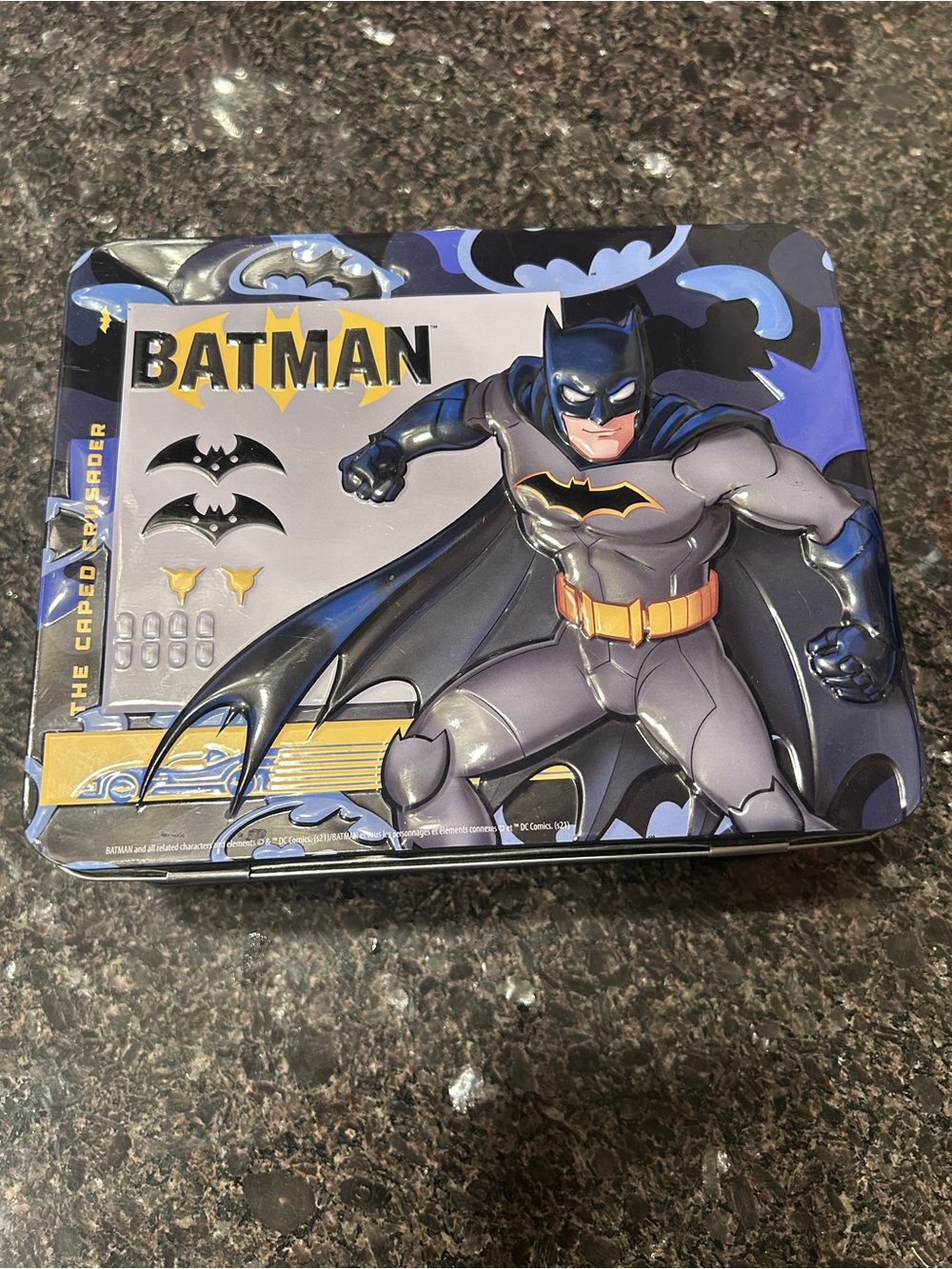 DC Comics Batman Tin Lunchbox - Back to School, DC Comics, Superhero